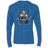 T-Shirts Vintage Royal / X-Small Mini Hunters Triblend Long Sleeve Hoodie Tee