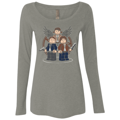 T-Shirts Venetian Grey / Small Mini Hunters Women's Triblend Long Sleeve Shirt