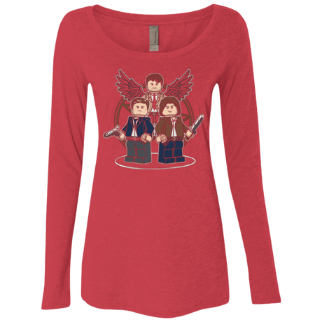 T-Shirts Vintage Red / Small Mini Hunters Women's Triblend Long Sleeve Shirt