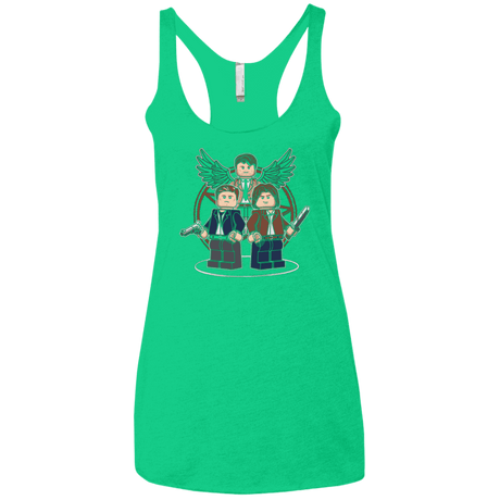 T-Shirts Envy / X-Small Mini Hunters Women's Triblend Racerback Tank