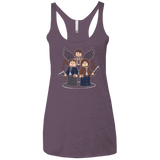 T-Shirts Vintage Purple / X-Small Mini Hunters Women's Triblend Racerback Tank