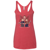 T-Shirts Vintage Red / X-Small Mini Hunters Women's Triblend Racerback Tank