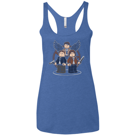T-Shirts Vintage Royal / X-Small Mini Hunters Women's Triblend Racerback Tank