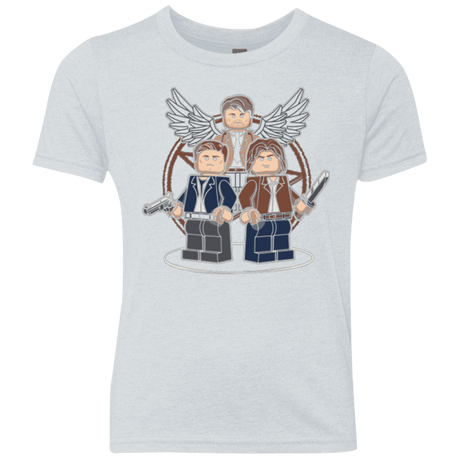 T-Shirts Heather White / YXS Mini Hunters Youth Triblend T-Shirt