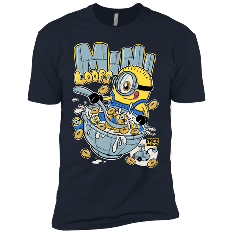 T-Shirts Midnight Navy / YXS Mini Loops Boys Premium T-Shirt