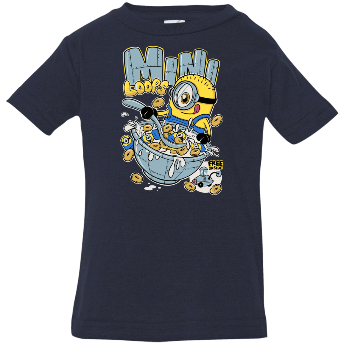 T-Shirts Navy / 6 Months Mini Loops Infant Premium T-Shirt