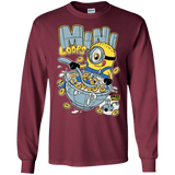 T-Shirts Maroon / S Mini Loops Men's Long Sleeve T-Shirt