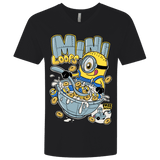 T-Shirts Black / X-Small Mini Loops Men's Premium V-Neck