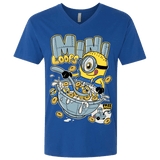 T-Shirts Royal / X-Small Mini Loops Men's Premium V-Neck