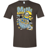 T-Shirts Dark Chocolate / S Mini Loops Men's Semi-Fitted Softstyle