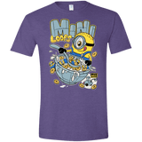 T-Shirts Heather Purple / S Mini Loops Men's Semi-Fitted Softstyle