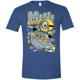 T-Shirts Heather Royal / X-Small Mini Loops Men's Semi-Fitted Softstyle