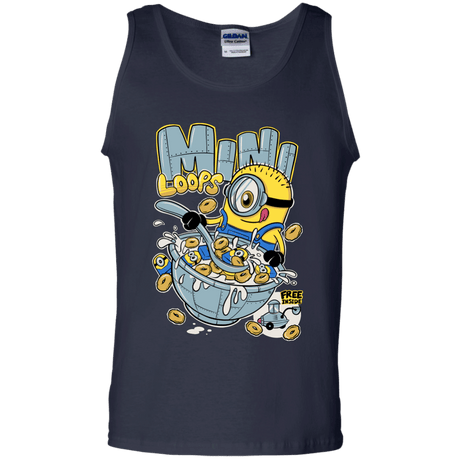 T-Shirts Navy / S Mini Loops Men's Tank Top