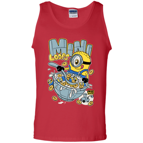 T-Shirts Red / S Mini Loops Men's Tank Top