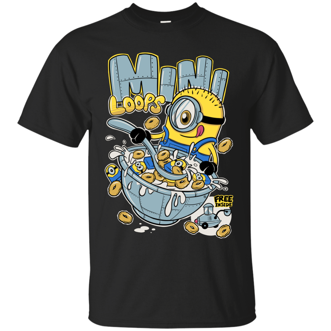 T-Shirts Black / S Mini Loops T-Shirt