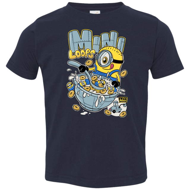 T-Shirts Navy / 2T Mini Loops Toddler Premium T-Shirt