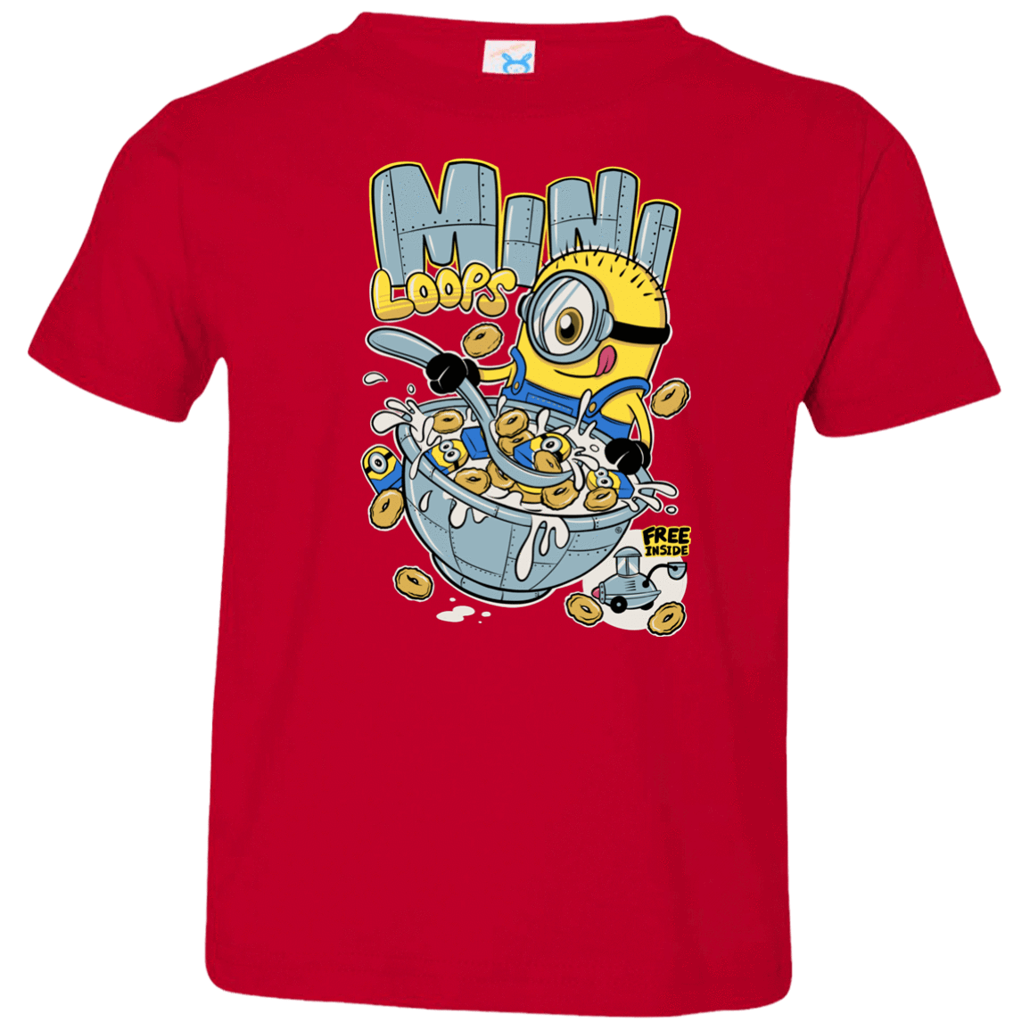 T-Shirts Red / 2T Mini Loops Toddler Premium T-Shirt