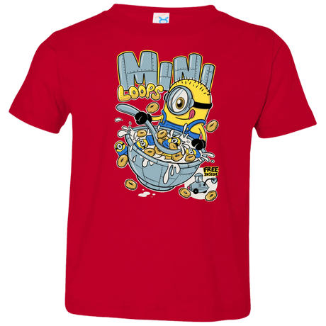 T-Shirts Red / 2T Mini Loops Toddler Premium T-Shirt