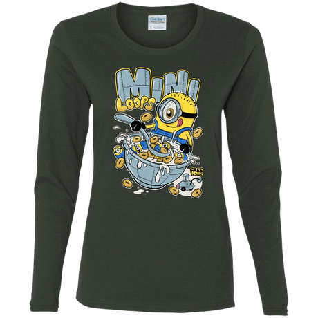T-Shirts Forest / S Mini Loops Women's Long Sleeve T-Shirt