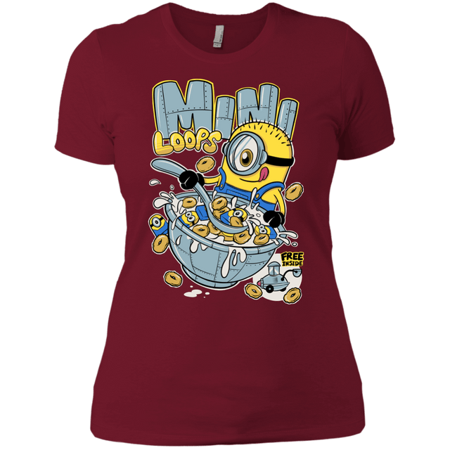T-Shirts Scarlet / X-Small Mini Loops Women's Premium T-Shirt