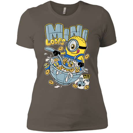 T-Shirts Warm Grey / X-Small Mini Loops Women's Premium T-Shirt
