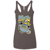 T-Shirts Macchiato / X-Small Mini Loops Women's Triblend Racerback Tank