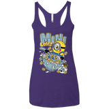 T-Shirts Purple Rush / X-Small Mini Loops Women's Triblend Racerback Tank