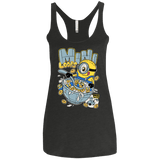 T-Shirts Vintage Black / X-Small Mini Loops Women's Triblend Racerback Tank