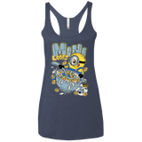 T-Shirts Vintage Navy / X-Small Mini Loops Women's Triblend Racerback Tank