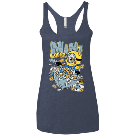 T-Shirts Vintage Navy / X-Small Mini Loops Women's Triblend Racerback Tank
