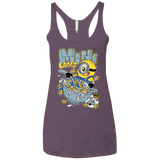 T-Shirts Vintage Purple / X-Small Mini Loops Women's Triblend Racerback Tank