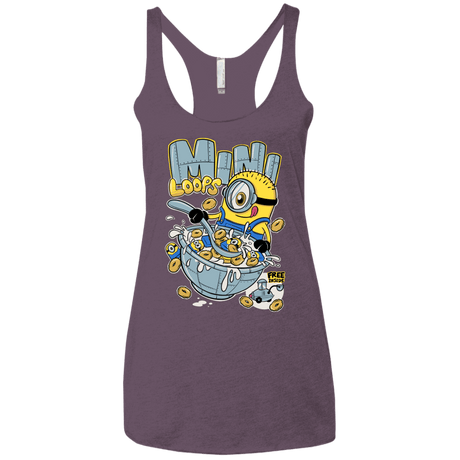 T-Shirts Vintage Purple / X-Small Mini Loops Women's Triblend Racerback Tank