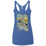 T-Shirts Vintage Royal / X-Small Mini Loops Women's Triblend Racerback Tank