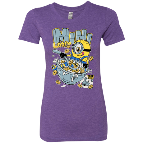 T-Shirts Purple Rush / S Mini Loops Women's Triblend T-Shirt