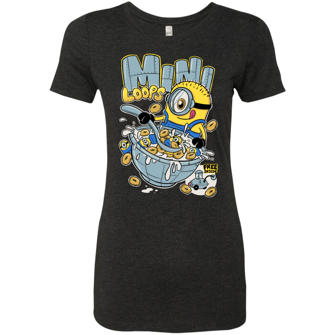 T-Shirts Vintage Black / S Mini Loops Women's Triblend T-Shirt