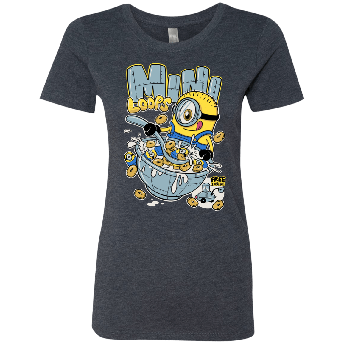 T-Shirts Vintage Navy / S Mini Loops Women's Triblend T-Shirt