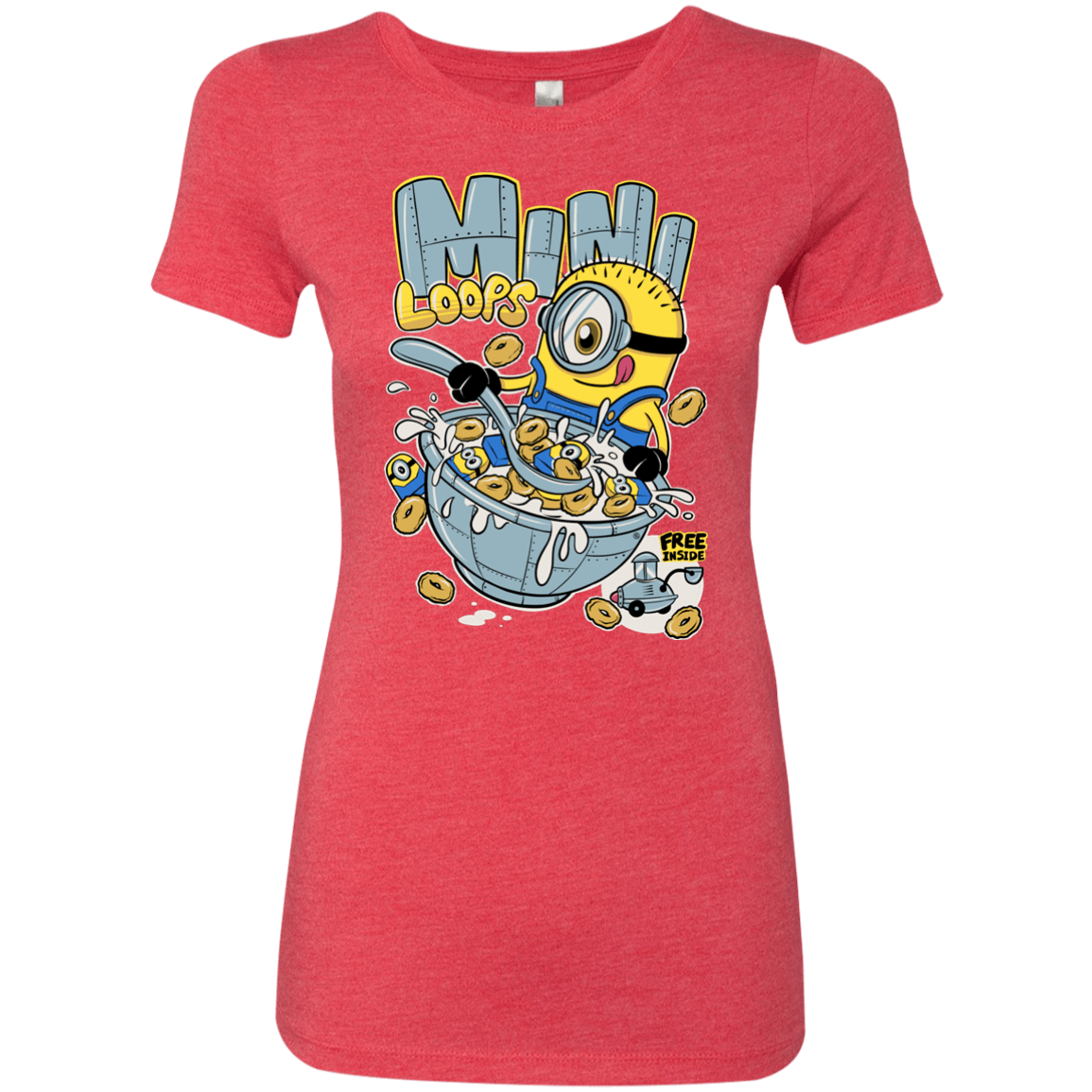 T-Shirts Vintage Red / S Mini Loops Women's Triblend T-Shirt