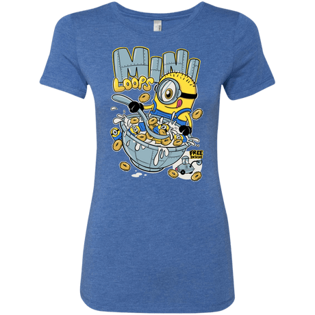 T-Shirts Vintage Royal / S Mini Loops Women's Triblend T-Shirt