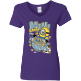 T-Shirts Purple / S Mini Loops Women's V-Neck T-Shirt