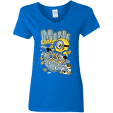 T-Shirts Royal / S Mini Loops Women's V-Neck T-Shirt