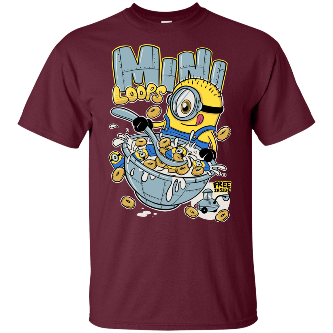 T-Shirts Maroon / YXS Mini Loops Youth T-Shirt