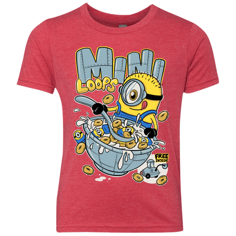 T-Shirts Vintage Red / YXS Mini Loops Youth Triblend T-Shirt