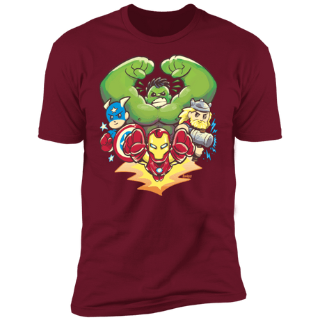 T-Shirts Cardinal / S Miniheroes Men's Premium T-Shirt