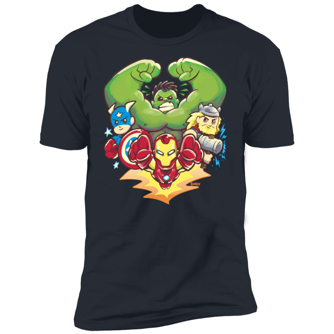 T-Shirts Indigo / S Miniheroes Men's Premium T-Shirt
