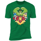T-Shirts Kelly Green / S Miniheroes Men's Premium T-Shirt
