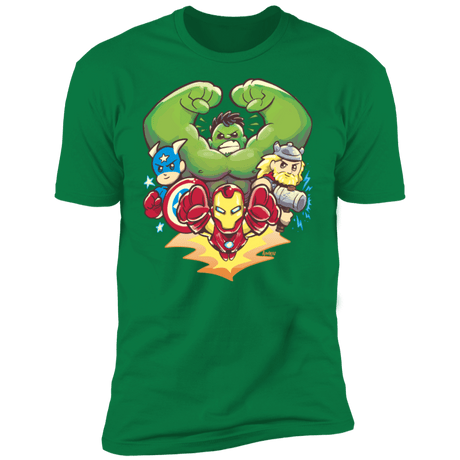 T-Shirts Kelly Green / S Miniheroes Men's Premium T-Shirt