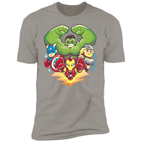 T-Shirts Light Grey / S Miniheroes Men's Premium T-Shirt