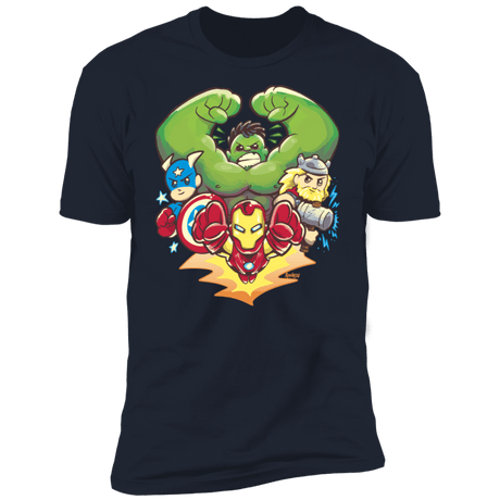 T-Shirts Midnight Navy / S Miniheroes Men's Premium T-Shirt