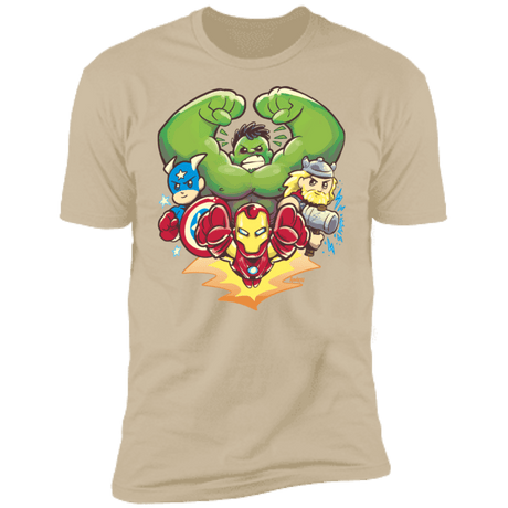 T-Shirts Sand / S Miniheroes Men's Premium T-Shirt