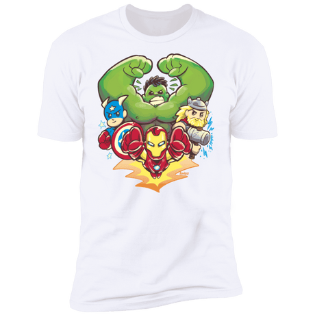 T-Shirts White / S Miniheroes Men's Premium T-Shirt